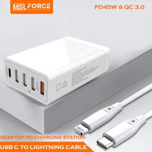 Stanica za punjač USB C 45W PD QC3.0